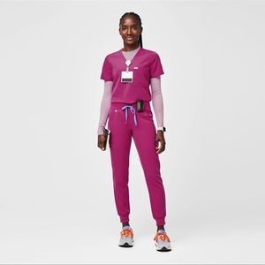 Figs Raspberry Sorbet ZamoraHigh Waisted 2.0 Jogger
Scrub Pants